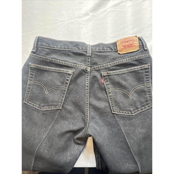 Vintage Levi’s 515 Bootcut Lower Rise Women's Size 14 Mis Black Jeans 2002 Y2K - Picture 3 of 11